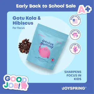 JoySpring Genius Gummies – Natural Ingredient Focus Gummies for a Calmer & More Focused Mind