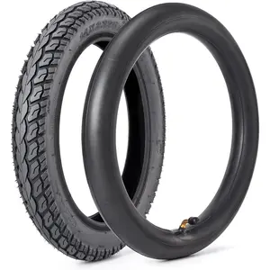 14x2.125 Electric Scooter Tire & Tube Set Angled Valve Stem for E Scooter E Bike