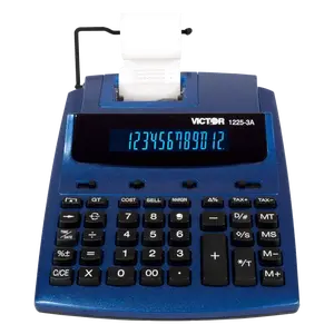 VICTOR® 12-Digit Commercial Printing Office Calculator, Eco-Friendly Calculator with Display for Home Office Use