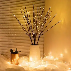 Artificial Tree Branch LED Vine Light Bendable Room Decoration String Lights Cozy Bedroom Tree Light for Bedroom Sleep Aid Atmosphere Decoration
