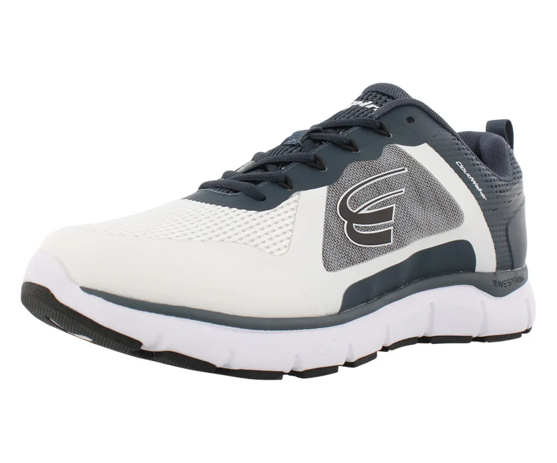 Spira Cloudwalker Men's Walking Shoes - Cushioned Lace-up Sneakers for All-Day Comfort and Arch Support, M, Casual Sneakers