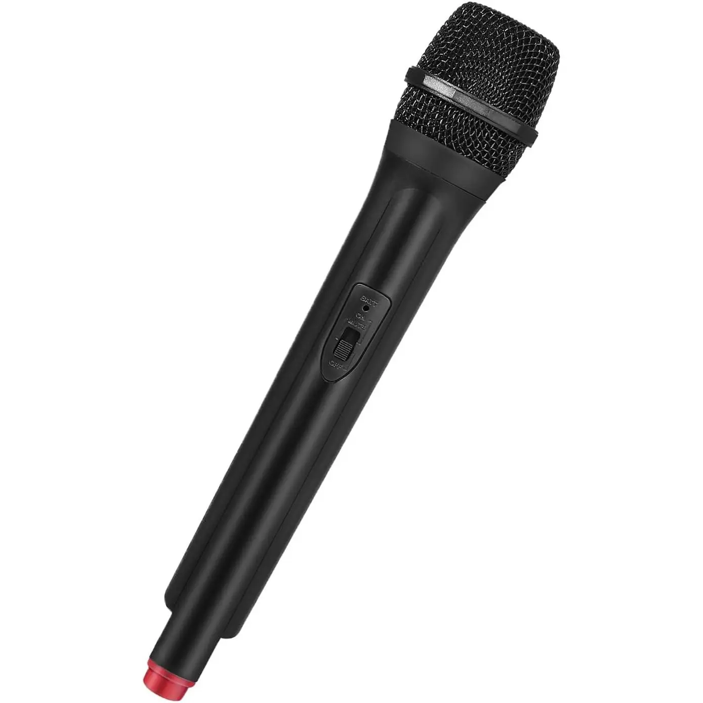 Fake Microphone Plastic Realistic Microphone Simulate Speech Practice Prop for Karaoke Fun Stage or Costume Prop Birthday Party Accessory(Random Color The Bottom)