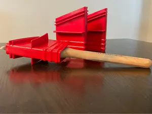 Magic Paint Edger – Paint Brush Attachment for Paint Edging | No Tape Needed | Tool for Clean Lines | Tool for 3” Angled Paint Brushes | DIY Home Painting Tool