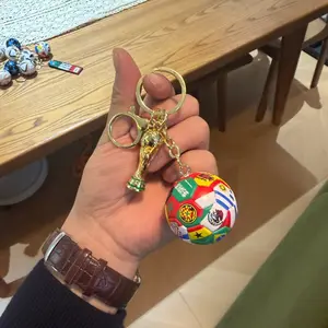 2026 World Cup Limited Edition Keychain – Stylish football keychain, a cute gift for fans. It can be attached to bags, backpacks, or car keys. A perfect match-day accessory and a wonderful gift for your boyfriend, girlfriend, or family. chain Necklace