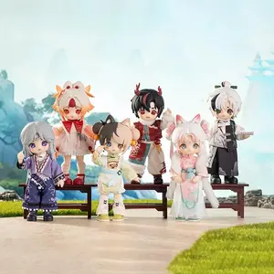 NAGI Beast Free Journey Series Cute Character Blind Box Collectible Figure – Mini Display Toy for Desk & Gift