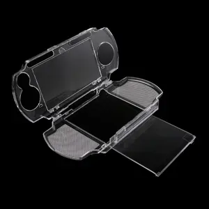 Clear Transparent Hard Case Protective Cover Shell For Sony PlayStation Portable PSP 2000 3000 Game Console Crystal Protector