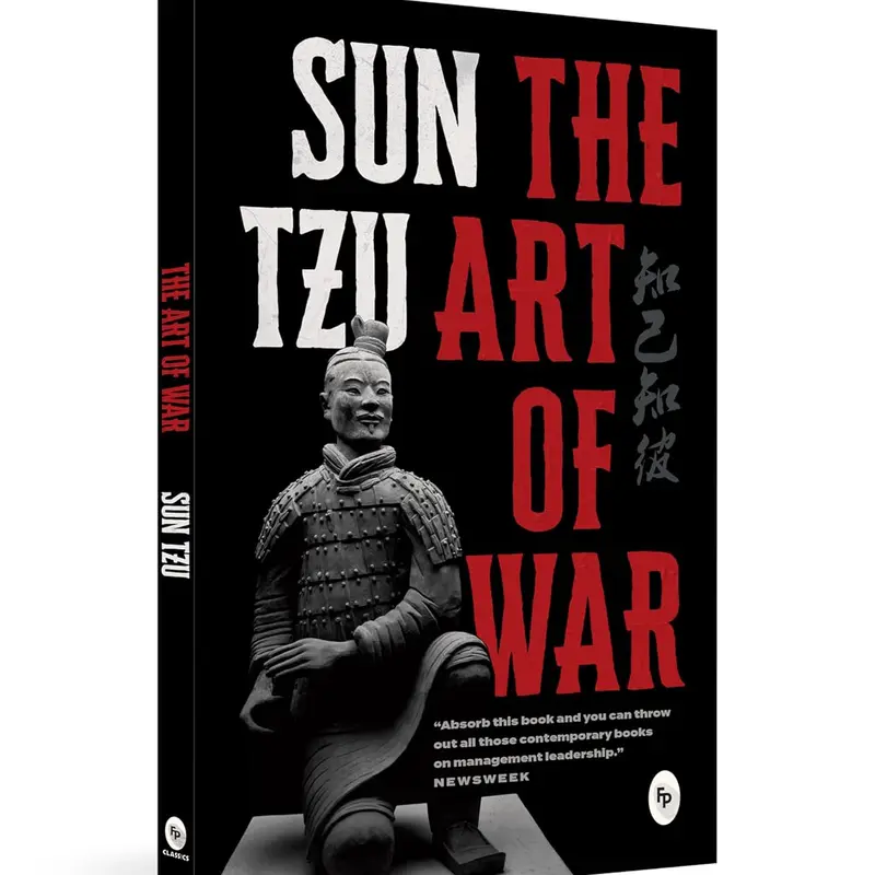 The Art of War by Sun Tzu - English Elegant Trade Paperback Soft Cover Strategy Guide (Religion & Philosophy, Humanities & Social Sciences) - Decisionmaking Aid for Enthusiasts to Gain Strategic Thinking Insights, Enhance Use & Apply to Business
