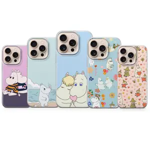 Moomin Phone Case Finnish Troll Clear Cases Cover for iPhone 17 16 15 14 13 12 11 X, iPhone Pro Max