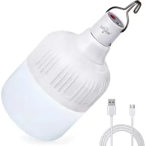 LETOUR Halo Pro Camping Lantern, Dimmable 5000 Lumen LED, 8800mAh Rechargeable with 5 Lighting Modes, Ideal for Tent, Power Outages, and Emergency Kits