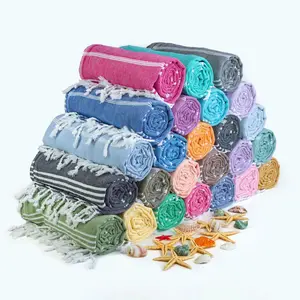 AEGEAN concept "Indulge in Luxury with Our Premium Black Turkish Cotton Beach Towels!"