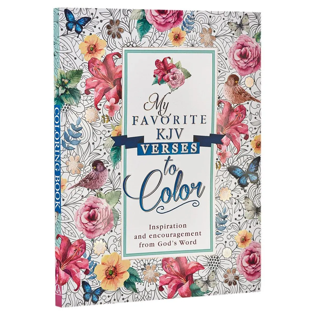 Coloring Book My Favorite KJV Verses -- Christian Art Publishers - Paperback
