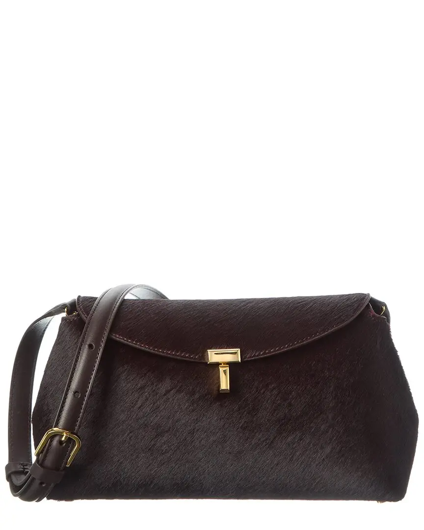 TOTEME T Lock Haircalf Shoulder Bag