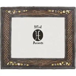 River Rock Picture Frame
