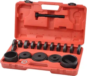 23PC Front Wheel Drive Bearing Adapter Puller Press Replacement Installer Set