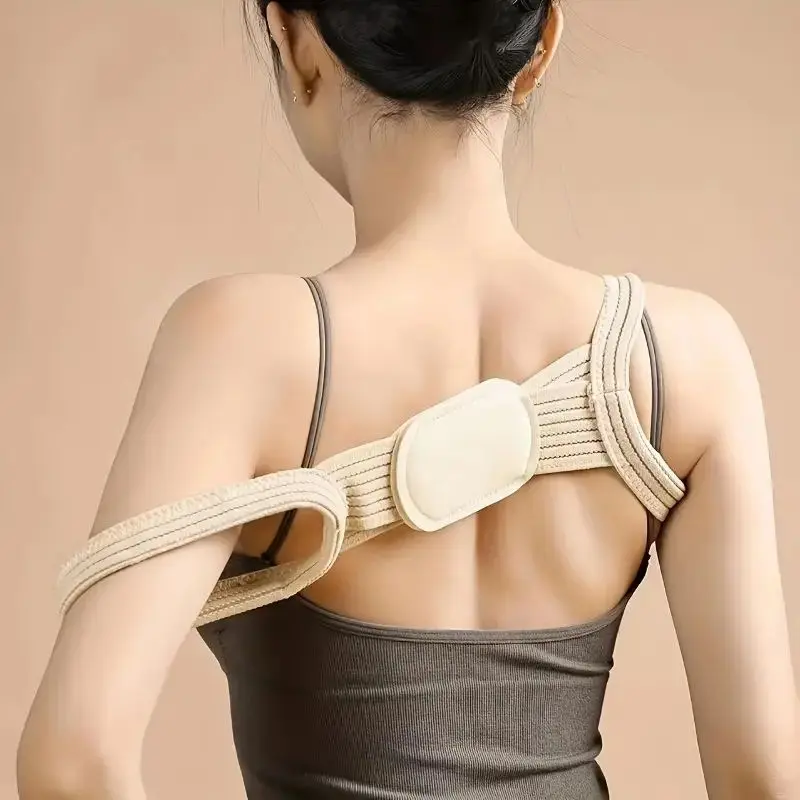 【FaddishDeal】Women's Back Straps Shapewear Belts, Adjustable Back Brace Posture Strap, Anti-Hunchback Body Shaping Posture Correcting Belt, High-Elasticity Lightweight Breathable Easy-to-Use Accessory, Ideal Gift for Christmas, New Year & Black Friday