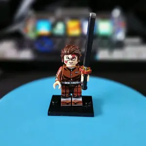 Wonderabless Anime Minifigures and Collectibles - Character Figure with Sword, Ideal for Manga Fans and Collectors anime fan collectible figurine unique design