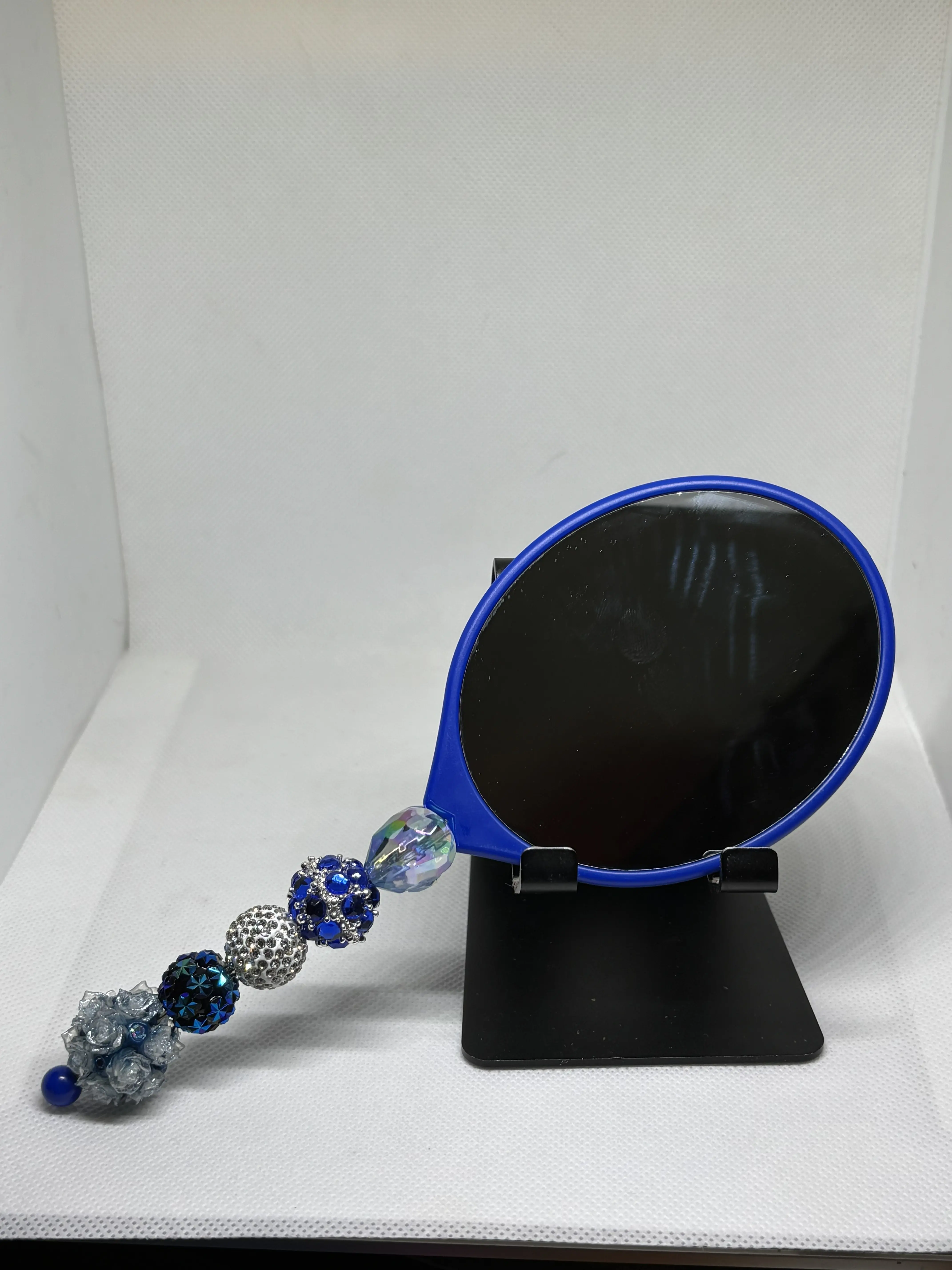 Beaded Handheld Mirror