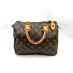 Pre-owned Louis Vuitton AS SHOWN Clutches & Wristlets US0353 classic Monogram Speedy handbag 26.3.26