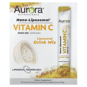 Aurora Nutrascience Nano-Liposomal® Vitamin C, 30 Packets, 0.32 oz (9 g) Each