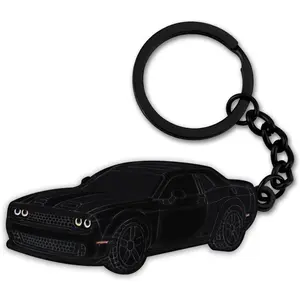 For Dodge Challenger Hellcats Dakota Charger SRT Avenger Durango Keychain，For Dodge Challenger Accessories 2015-2022