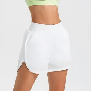 Womens Quick-Drying Athletic Shorts for Gym and Outdoor Sports