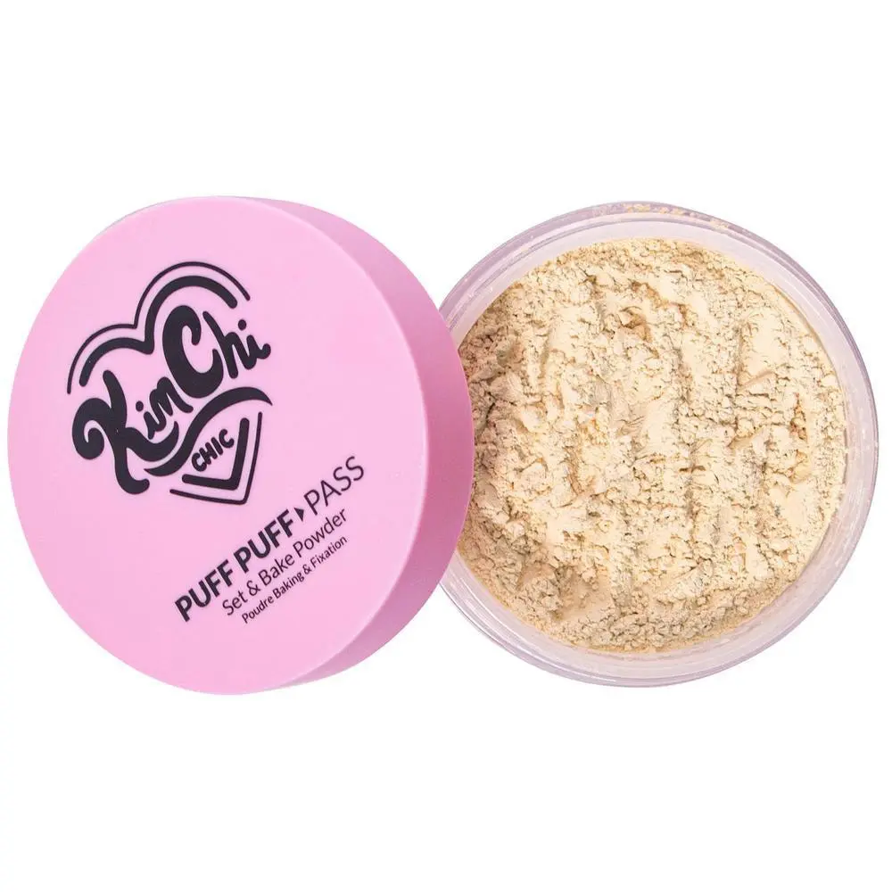 KimChi Chic Beauty Puff Puff Pass Setting Powder Banana Chocolate KimChi Chic Beauty Puff Puff Pass Setting Powder Banana Chocolate
