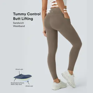 Halara UltraSculpt High Waisted Butt Lifting Tummy Control Pocket Shaping Workout Leggings   #TikTokShopHolidayHaul
