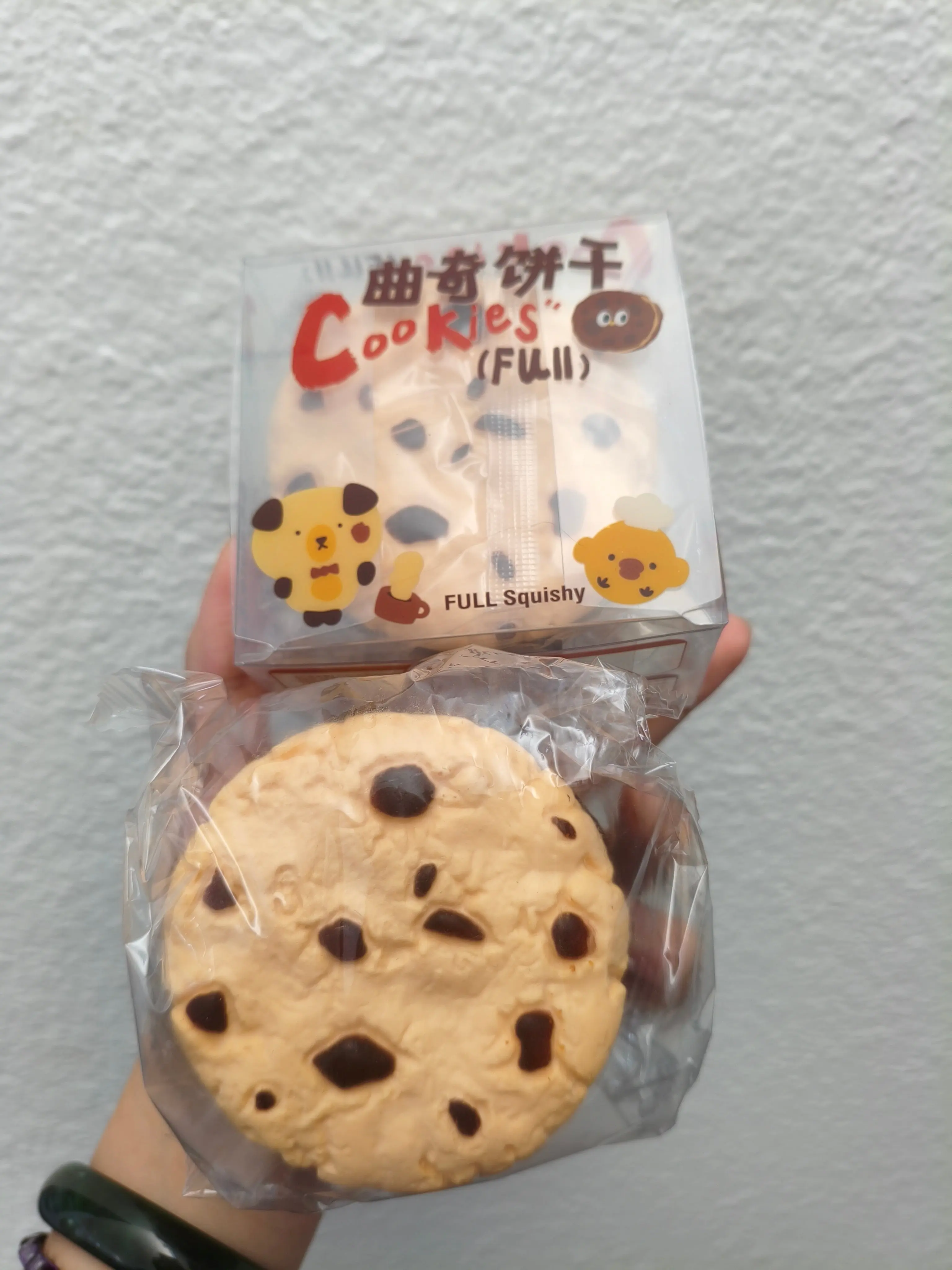 Full | The Chocolate Chip Cookie Squishy | Slow-Rising Foodie Stress Relief Toy