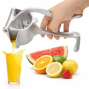 Heavy duty manual juicer hand press fruit juice squeezer -Lemon juice Squeezer Manual, Non-Slip, Easy to Use & Clean, 8.7" Length with 0.6L Capacity Efficient Extraction of Citrus and Other Fruit