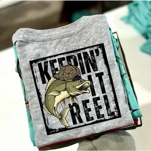 Camo Hat Keeping It Reel youth and adult shirt, fishing Hunting Shirt, Gift for daughter, toddler boy stuff, toddler boy clothing