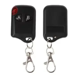 Universal Remote Control 433mhz Garage Door Opener Two Button Functionality Key Ab Switch, Fast RF Wireless Transmitter for Tools and Cars