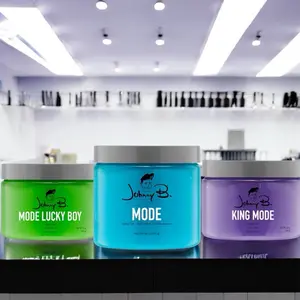 Johnny B Mode Professional Hair Styling Gel set of 3 , MODE, MODE LUCKY BOY , and KING MODE Haircare Luxury