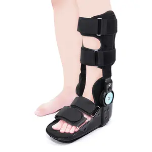 Adjustable Angle Ankle Foot Stabilizer Boot – Breathable Padded Non-Slip Ankle Support Brace with Cushioned Sole, Ideal for Outdoor Sports & Daily Comfort