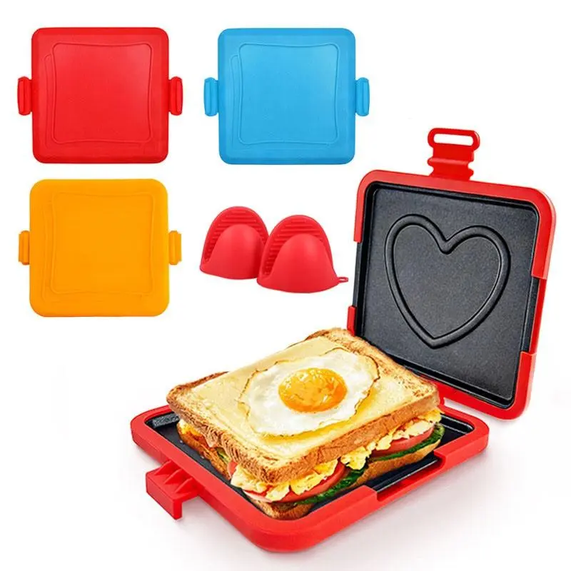 Heart-Shaped Sandwich & Baking Mold Set - DIY Cake/Bread/Sushi Tools, Oven & Microwave Safe, Lunch Box Decor Kitchen Accessories