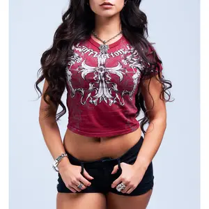 Affliction Women's T-shirt Jump