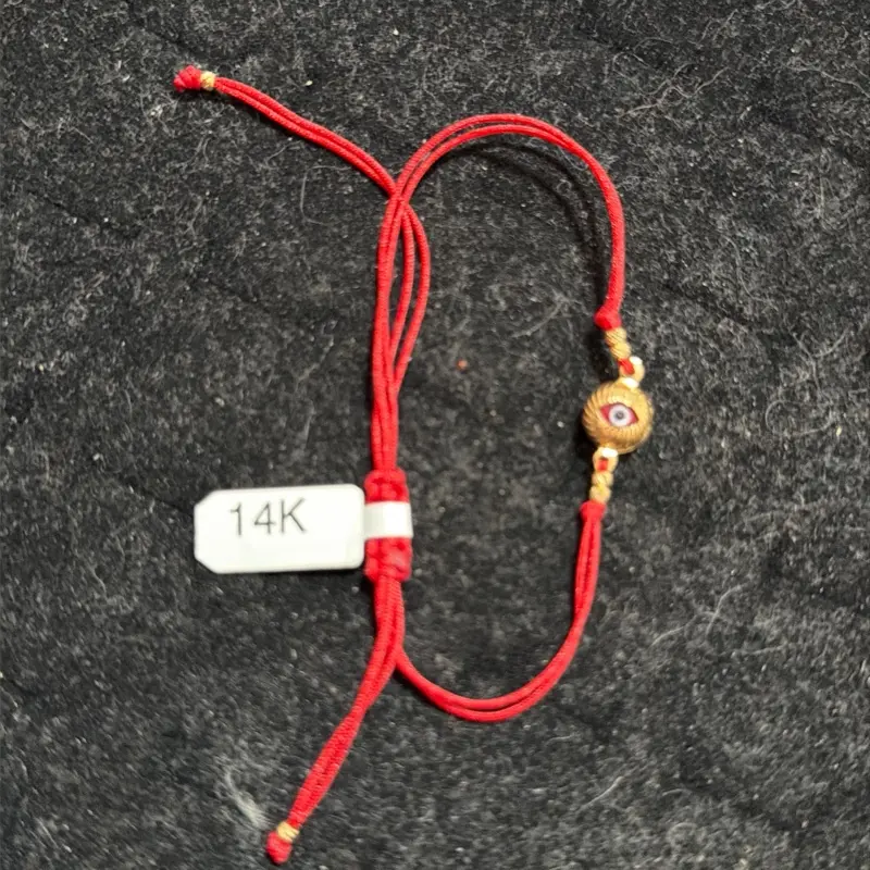 Hilito rojo 14k
