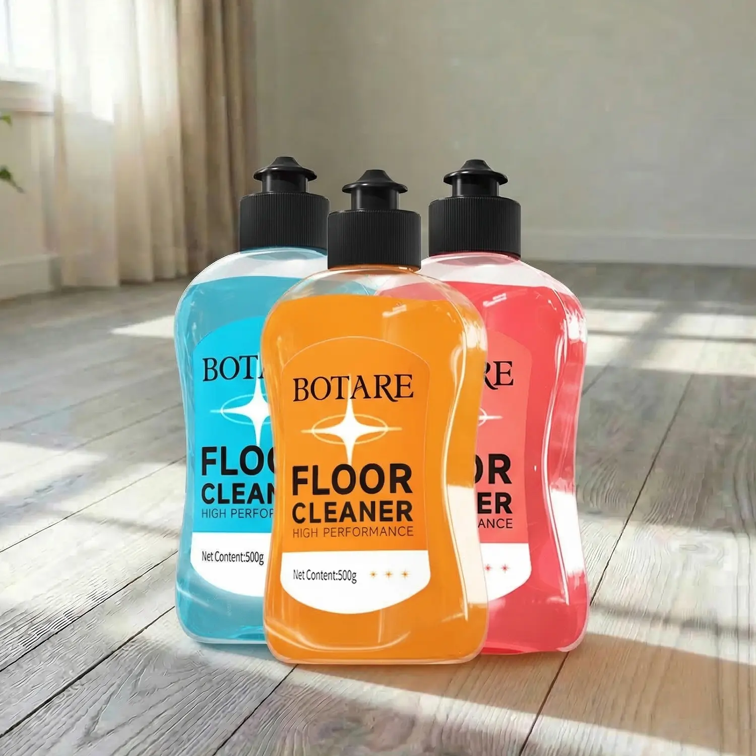 BOTARE Enzyme-Powered Mop Soap - Long-Lasting Scent Floor Cleaner, Deep Cleans with No Residue, Fast Drying & Pet/Kid-Safe for All Floors, Works with Mops, Steam Mops & Sprayers, Non-Toxic, Biodegradable Formula