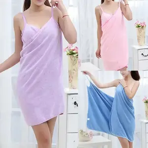 Wearable Towel Ladies Shower Spa For Adults Beach Soft Bath Towel for Women Microfiber Bathrobe Bath and Sauna Towels bath  sheet