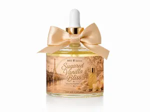 Bee Enchants Sugared Vanilla Bliss Perfume Oil Elixir, Concentrated Perfume Oil, long lasting scent Edp Oil Floral Fruity Woody