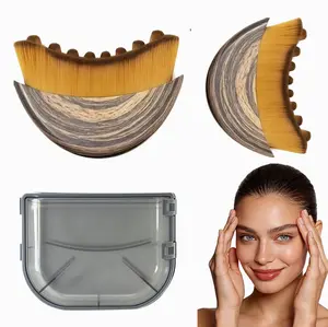 Buyt 1 Get 1,1/2 PCS Lymphatic Contour Face Brush for Sculpting – Anti-Puffiness, Detox & Lift, Improves Skin Glow & Absorption