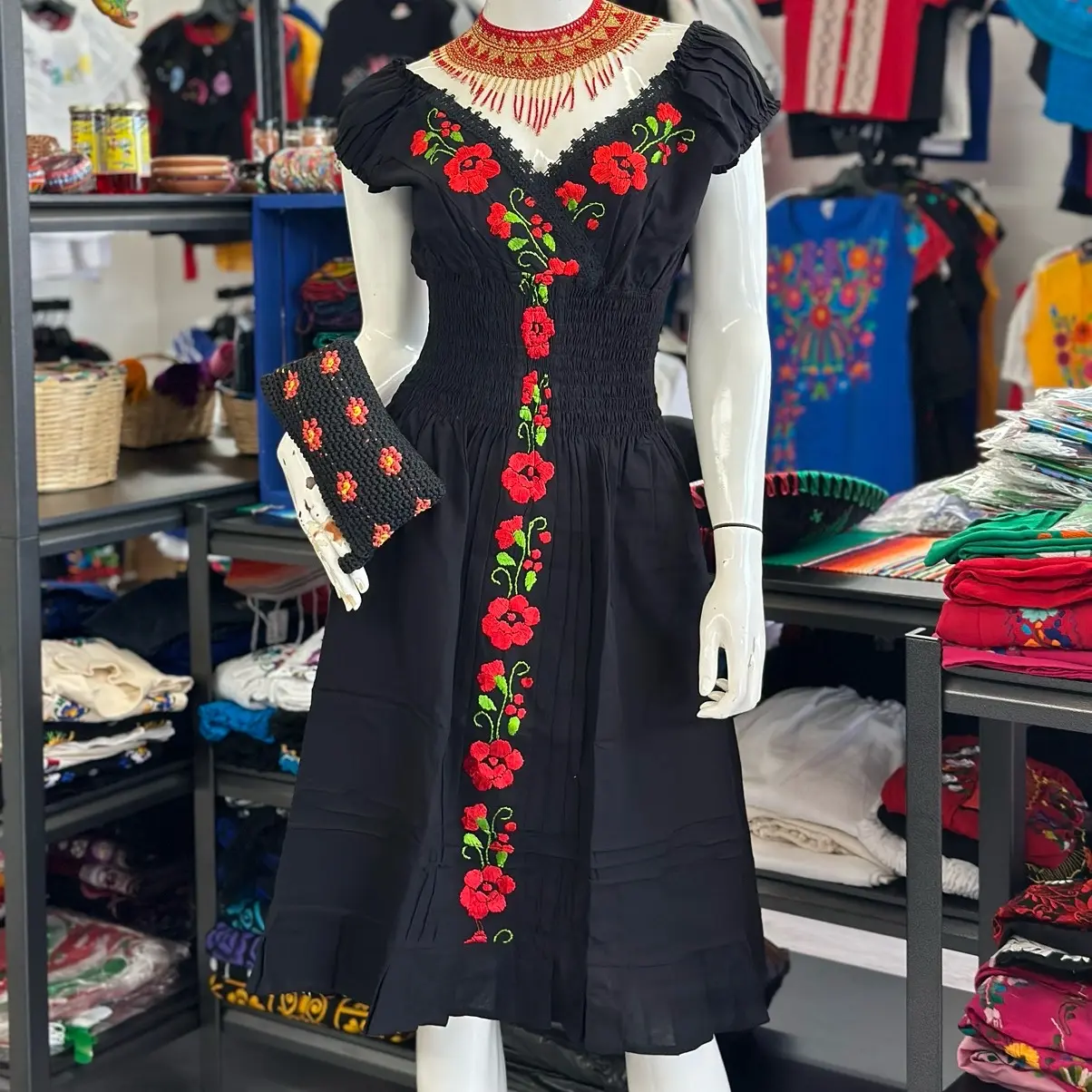 Amazing Tradicional Mexican Dress Size unitalla