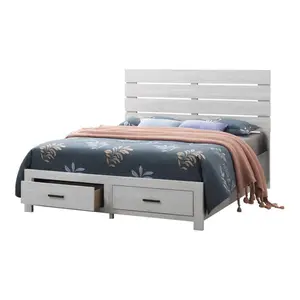 Brantford Eastern King Storage Bed Coastal White 207050KE Coaster