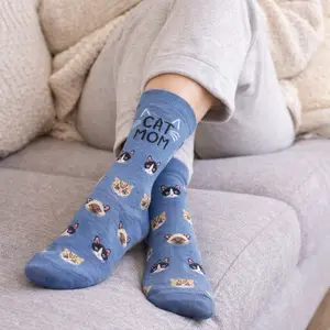 Cat Mom Socks