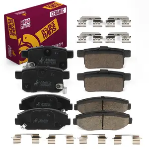 2 PC Front & Rear Ceramic Disc Brake Pad Set 96214MT