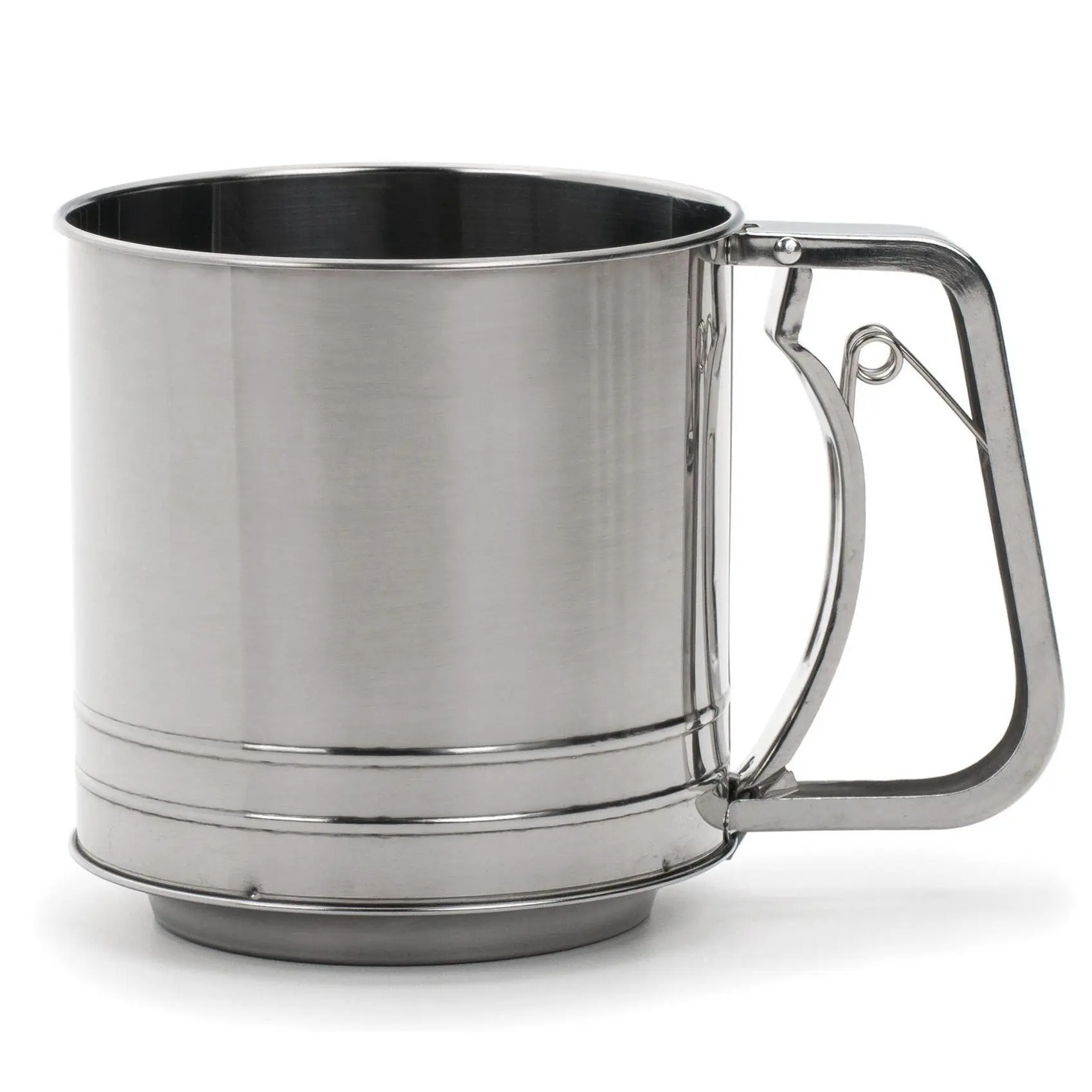 RSVP 5 Cup Triple Mesh Flour Sifter