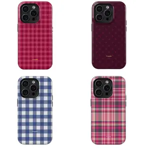 Fragola BUTTER iPhone Case - Plaid Design, Compatible with iPhone 17–11 Pro Max/Plus and Samsung Galaxy S23–25 Series