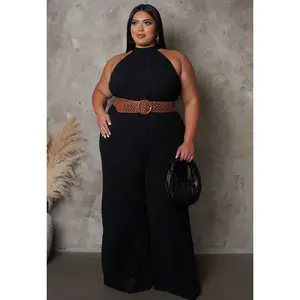 Plus Size Black Classic but Casual Jumper