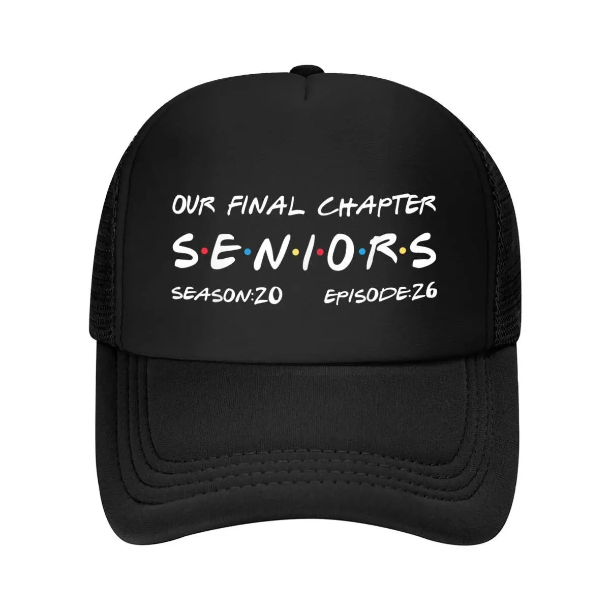 2026 Seniors Graduation Baseball Cap - Classic 'Our Final Chapter' Sports Hat with Breathable Mesh Fabric, UV Shielding, Lightweight, Machine Washable, Flat Dry, Durable, Universal Fit for Casual Everyday Outdoor Wear, Fashion