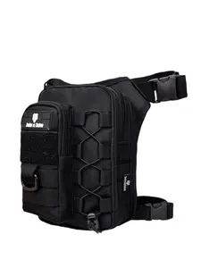 Tactical Leg Bag Military Thigh Pack with Multi-Pocket, Waterproof Waist Pouch for Motorcycle Hiking Hunting Outdoor Sports