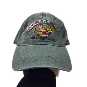 Pork Roll Egg & Cheese Hat - Comfortable Fit, Versatile Style, Ideal for Various Occasions, Bold Fashion Statement